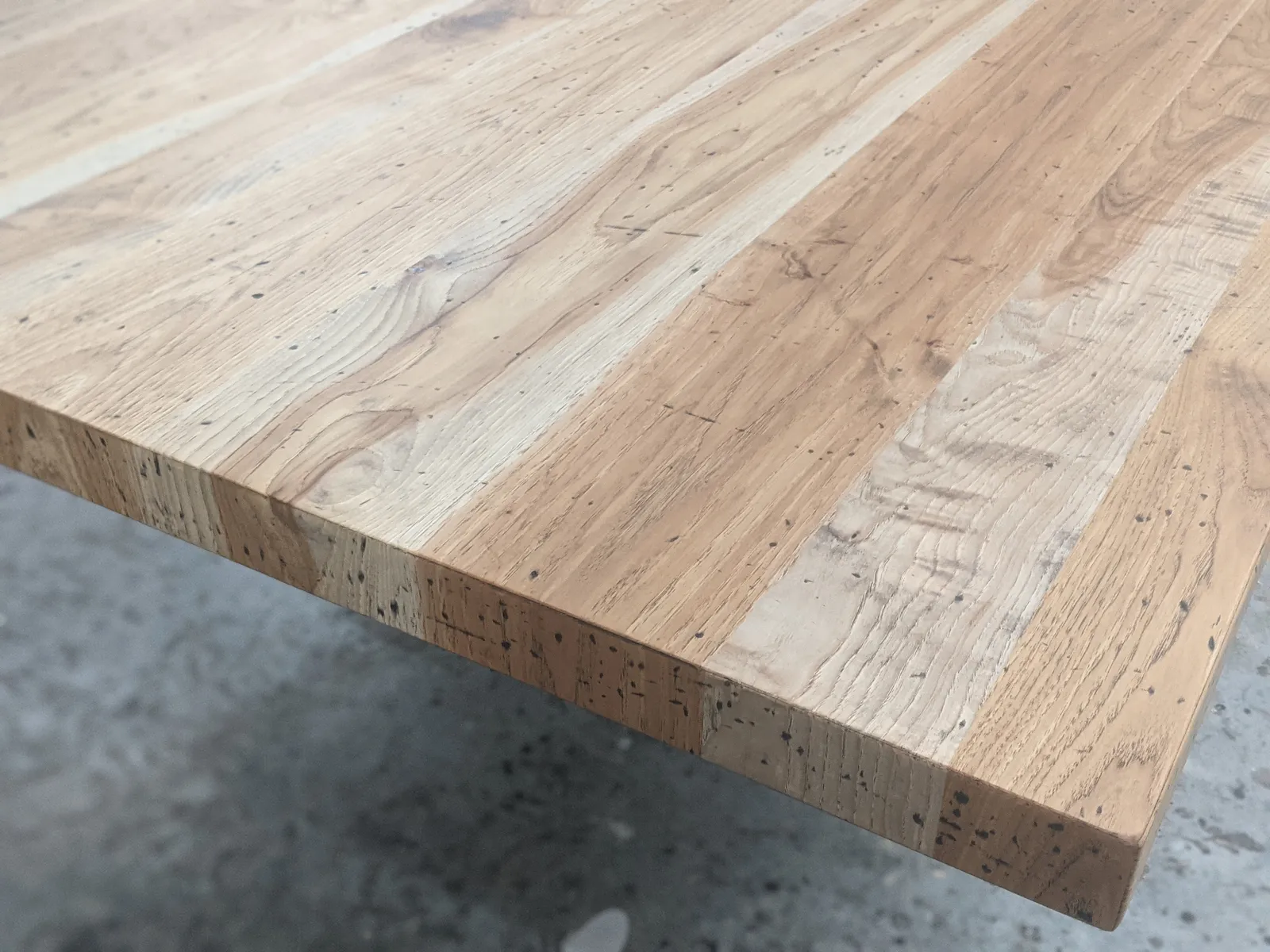 Distressed Hickory Countertop