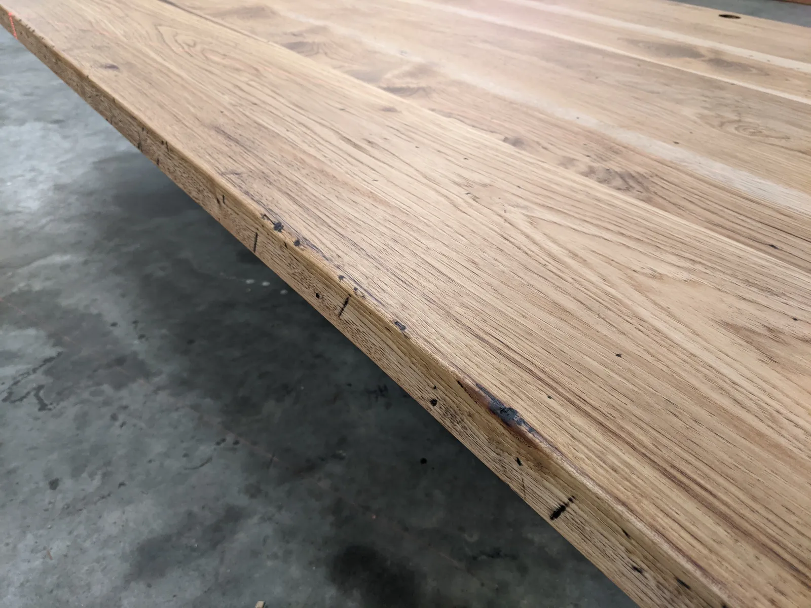 Distressed Hickory Kitchen Island