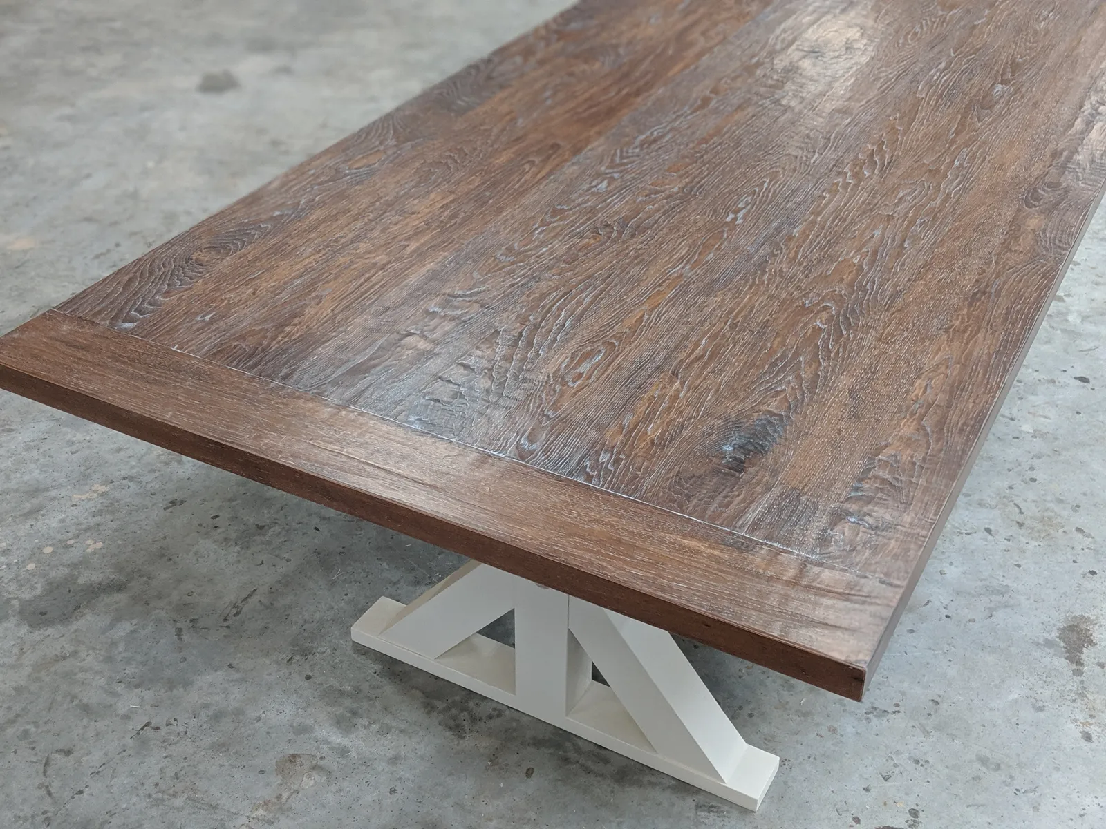 Custom Hickory Farmhouse Table Top
