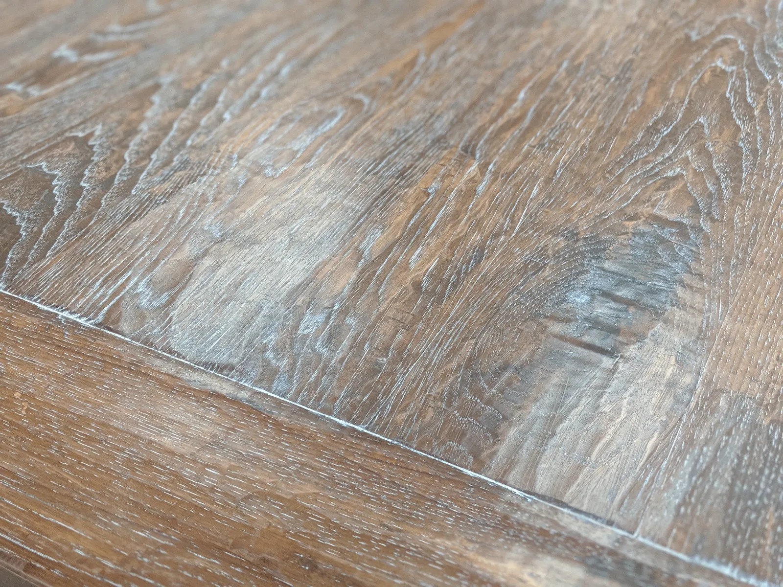 Custom Hickory Farmhouse Table Top