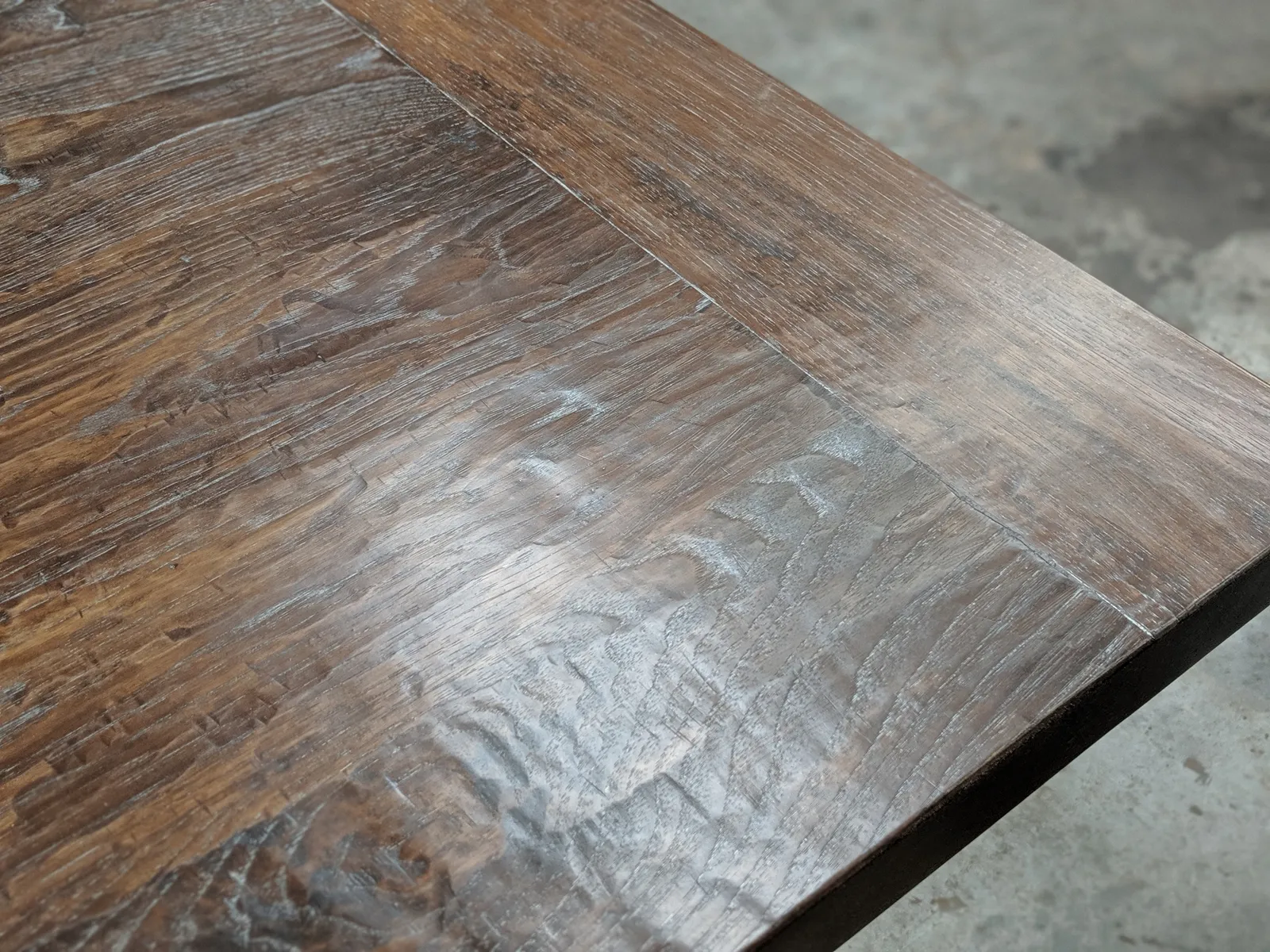 Custom Hickory Farmhouse Table Top