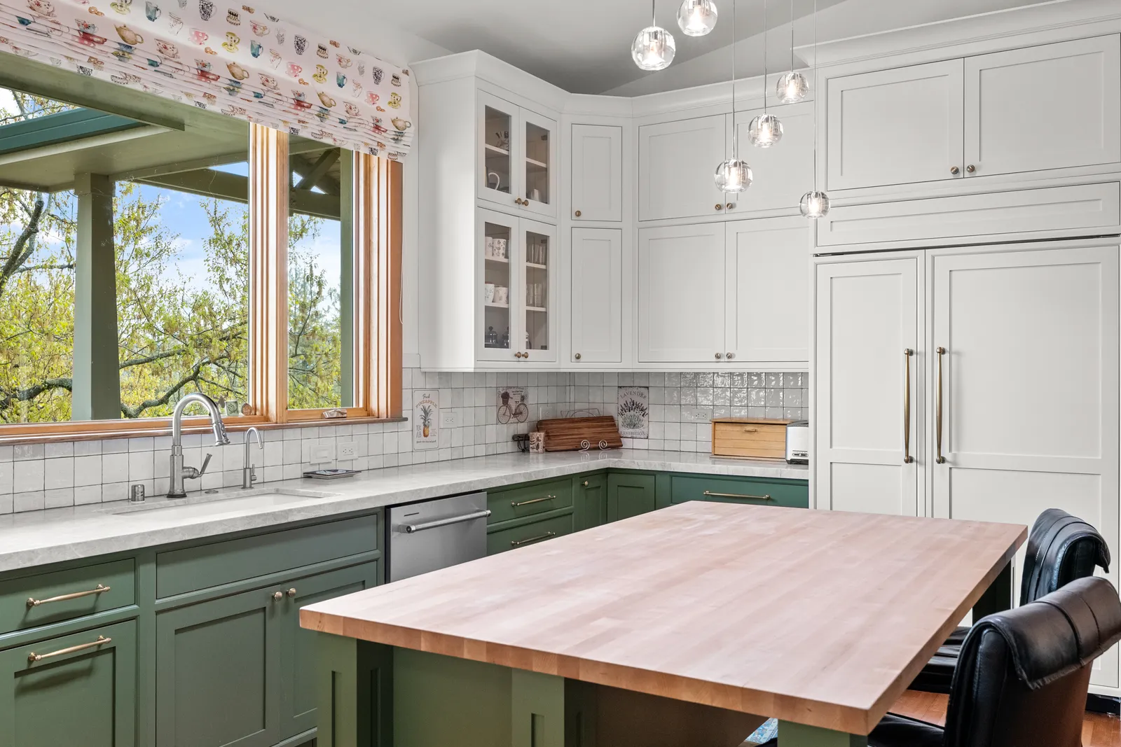 Maple Butcher Block Kitchen Island