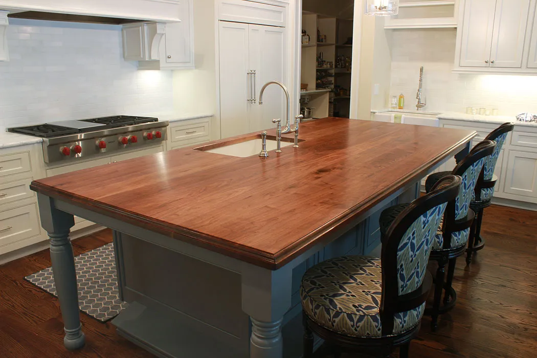 Walnut Kitchen Island Top
