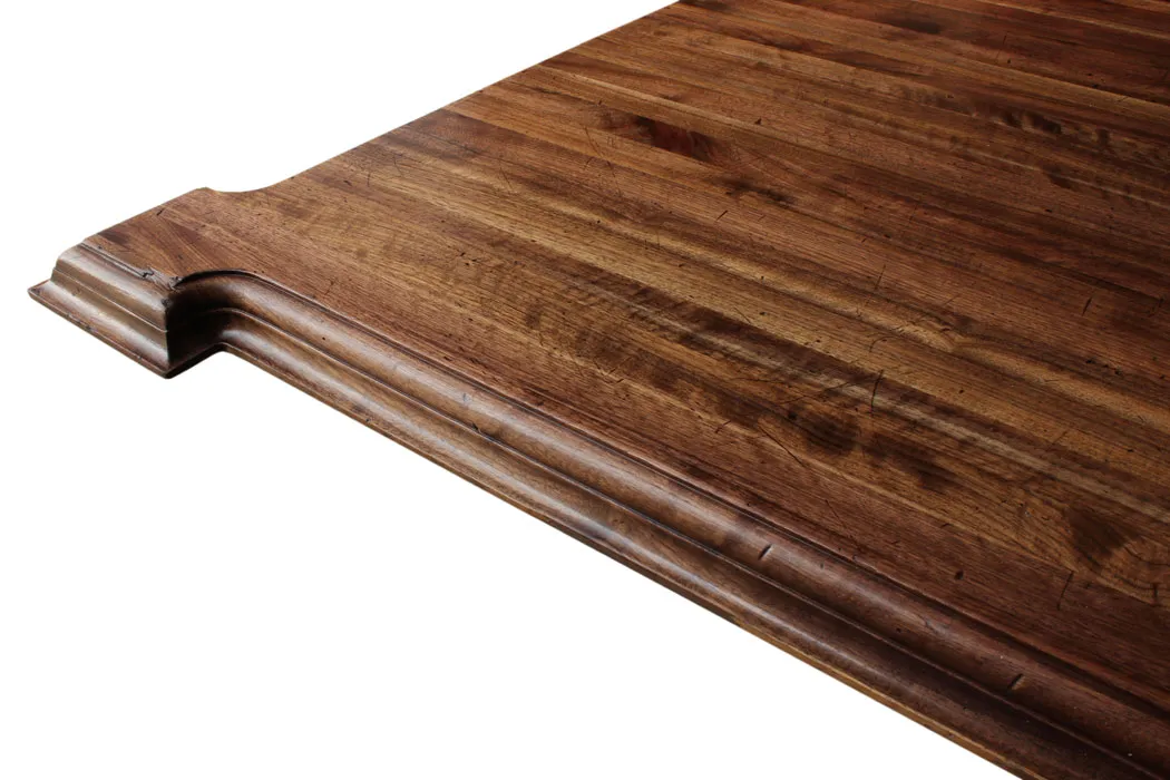 Distressed Walnut Kitchen Island Top