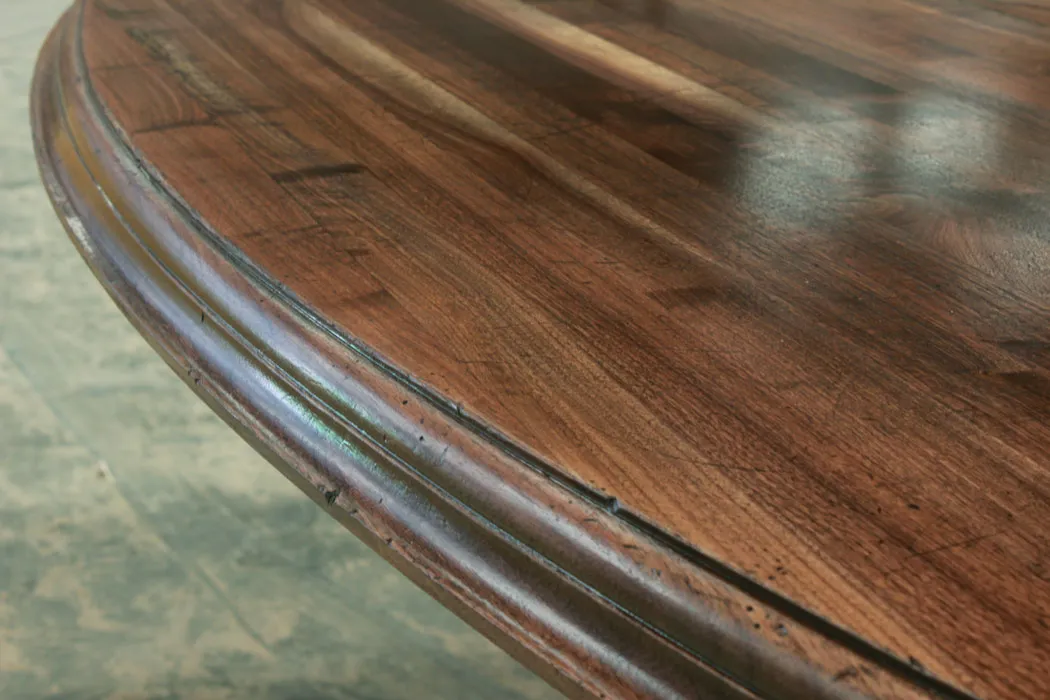 Distressed Walnut Kitchen Island Top
