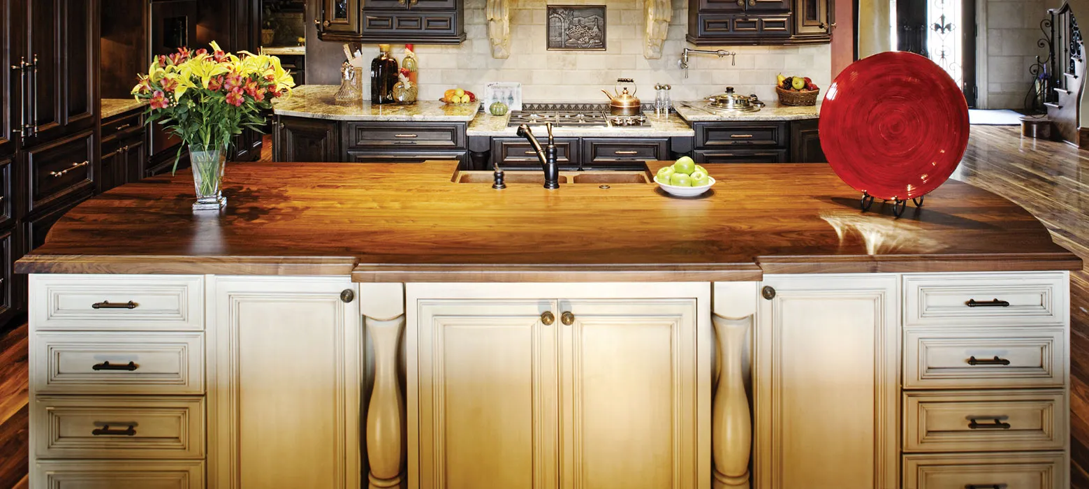 Walnut Kitchen Island Top