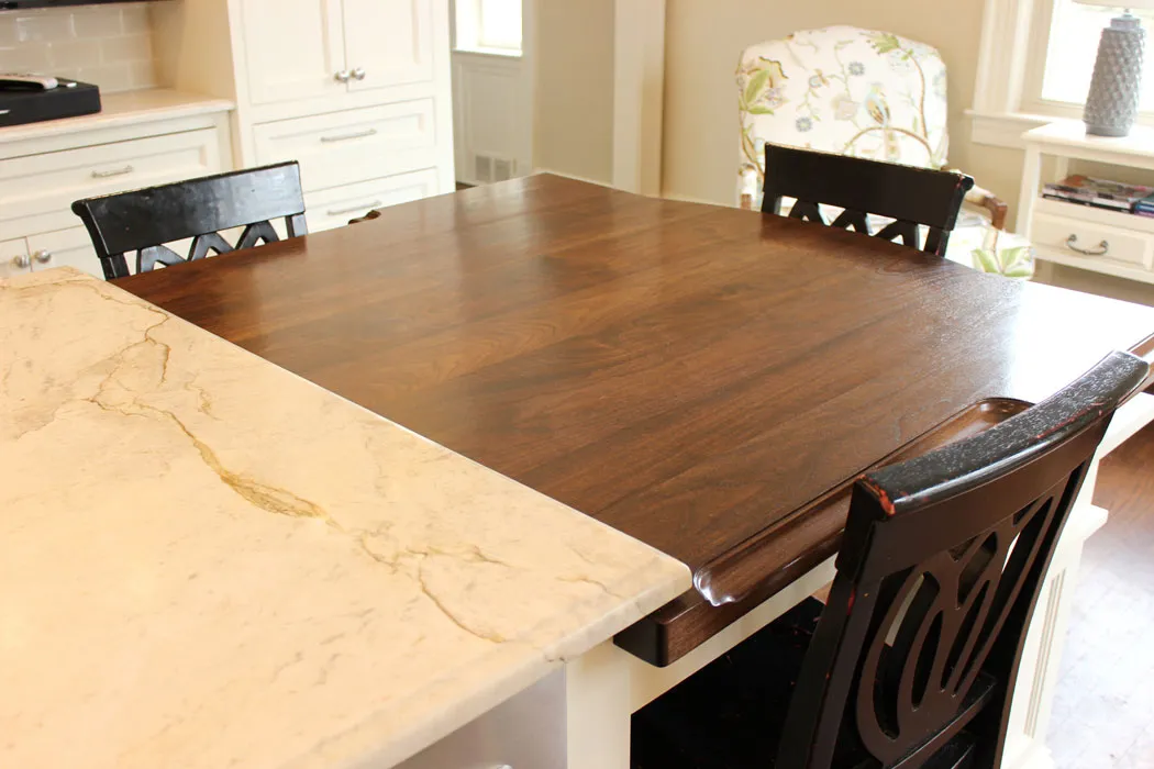Walnut Kitchen Island Top