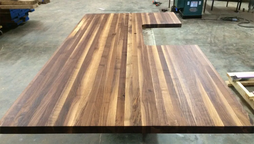 Walnut Butcher Block Top