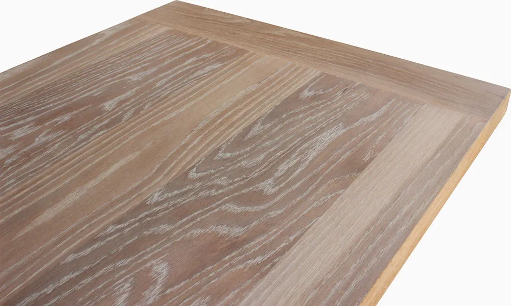Custom aged table top
