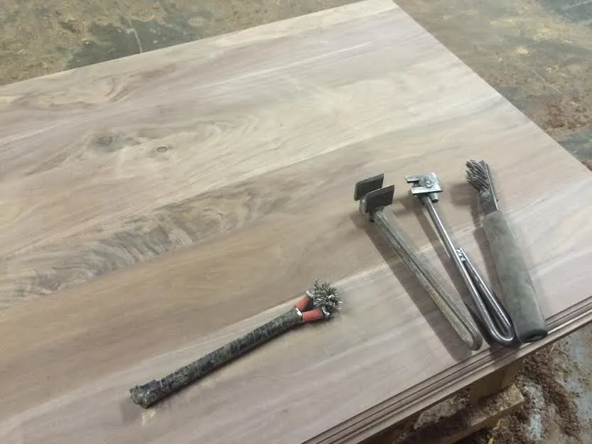 Countertop distressing tools